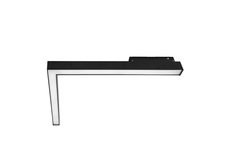 LED  Magnetic Track Flood Light (Corner ), 20W 4000K, Non- Dimmable, DC48V, CE-CB-RoHS, 24 Mos, 30000H